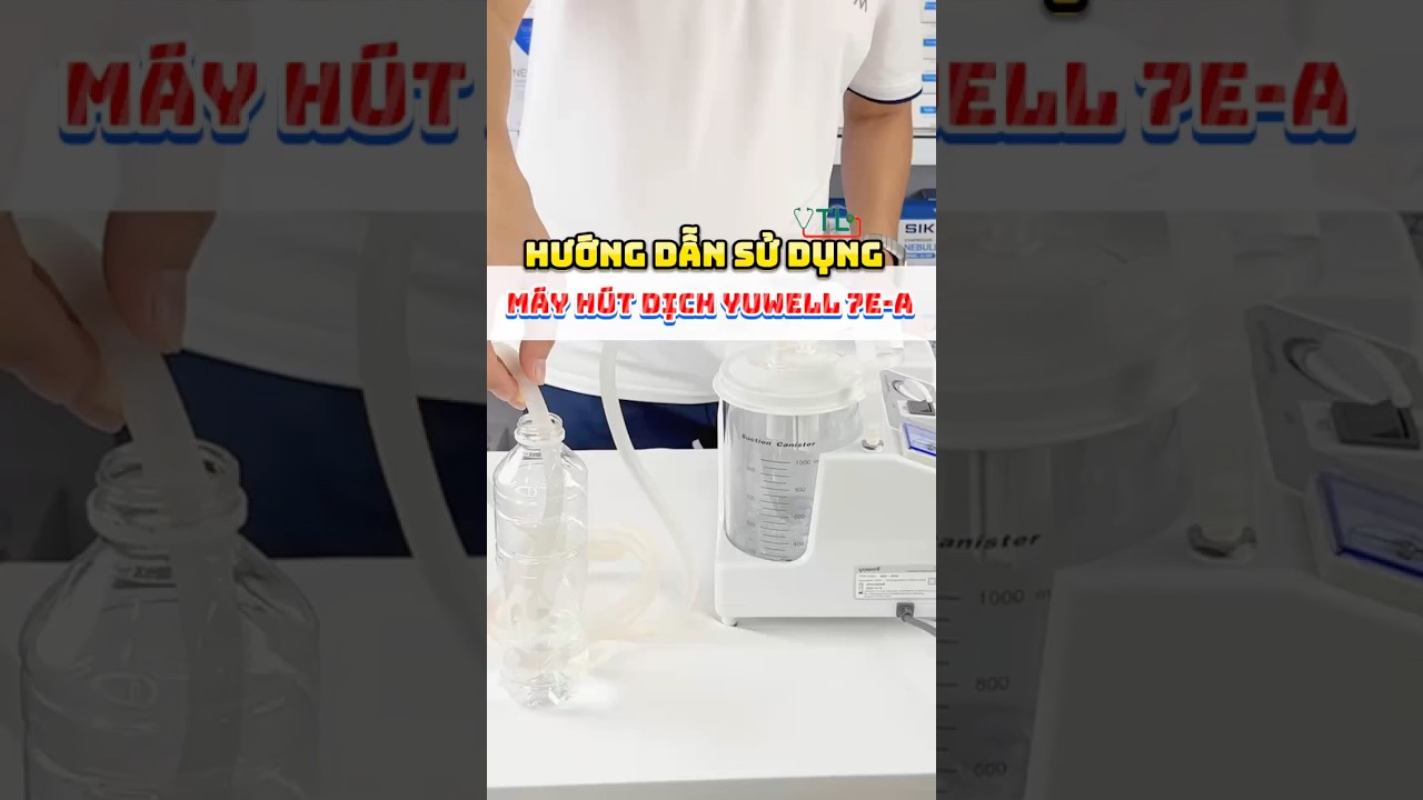 ✅ Hướng dẫn sử dụng  Máy hút dịch Yuwell 7E-A – Hỗ trợ sức khỏe hô hấp hiệu quả! 🏥Bảo hành 1 năm